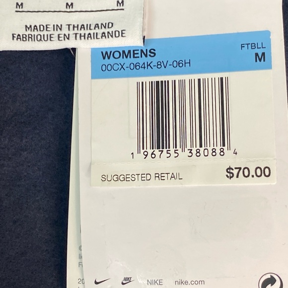 Nike Women’s Houston Texans Dark Blue Sweatshirt with Front Pouch, Size M NWT - Picture 3 of 4